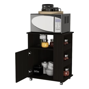 Boahaus Marseille Pantry (Black Wengue)