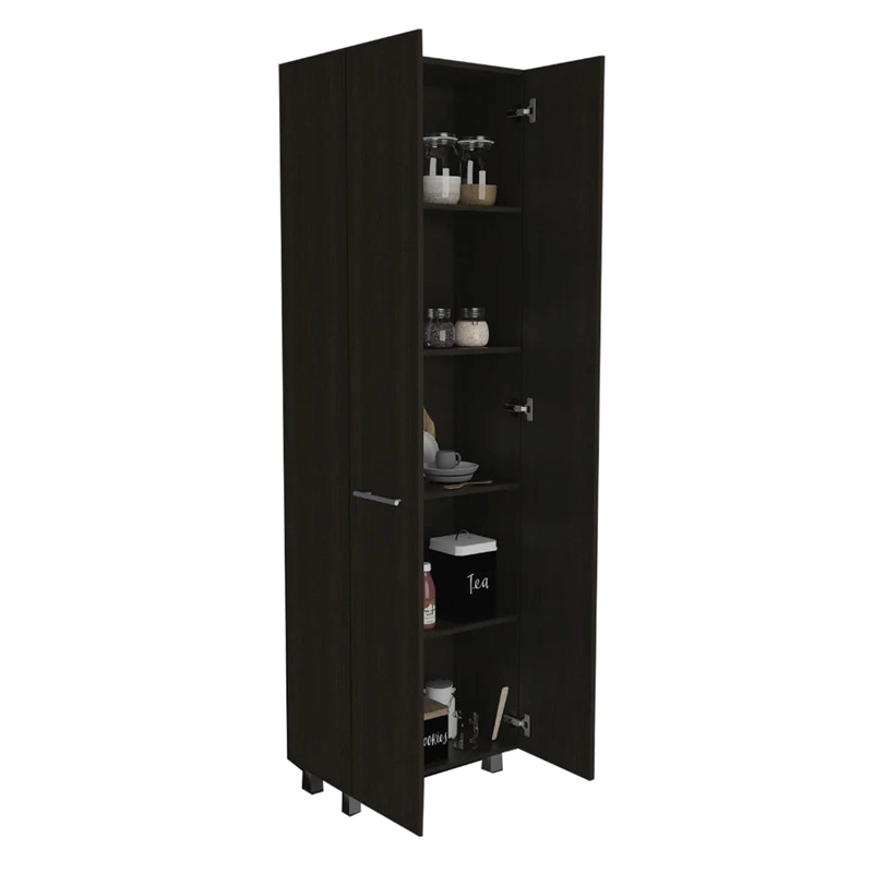 Boahaus Metz Pantry (Black Wengue)