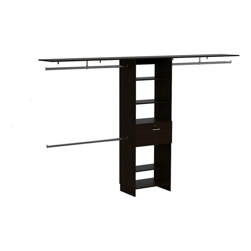 Boahaus Hanover Armoire (Black)