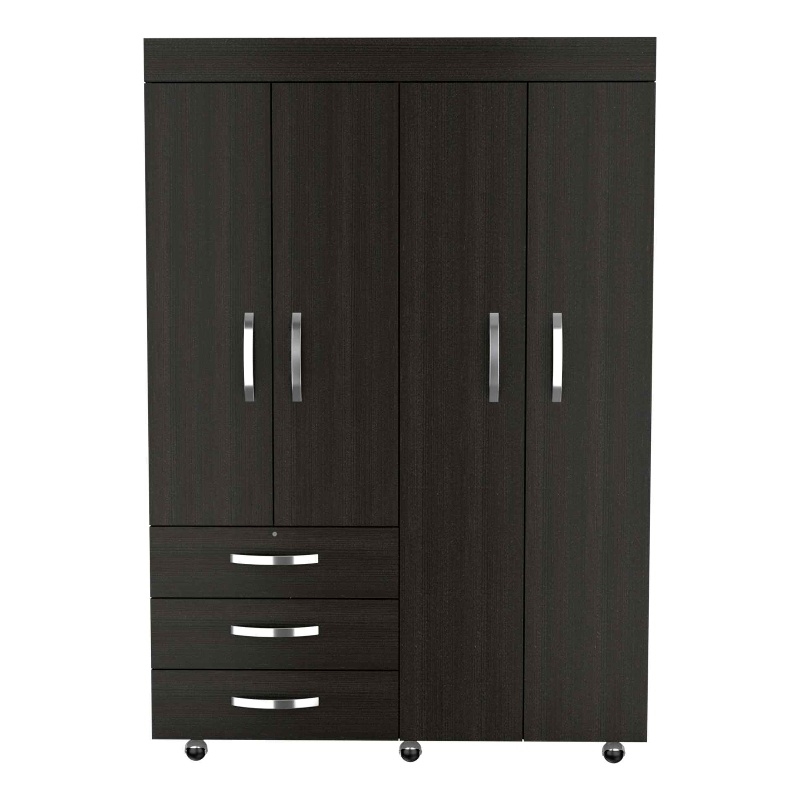 Boahaus Bielefeld Armoire (Black Wengue)