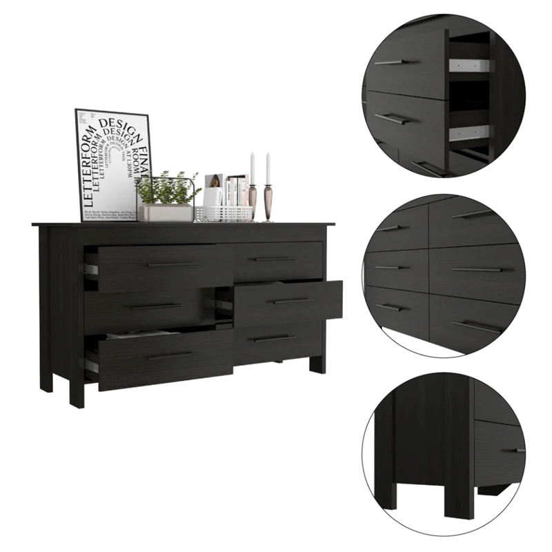 Boahaus Elinor Dresser (Black Wengue)