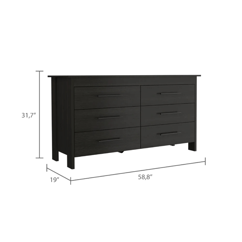 Boahaus Elinor Dresser (Black Wengue)
