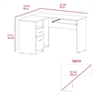 Boahaus Nagpur Desk (Black)