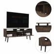 Boahaus Oakland Tv Stand (Dark Walnut)