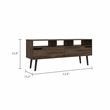 Boahaus Oakland Tv Stand (Dark Walnut)