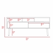 Boahaus Oakland Tv Stand (Dark Walnut)