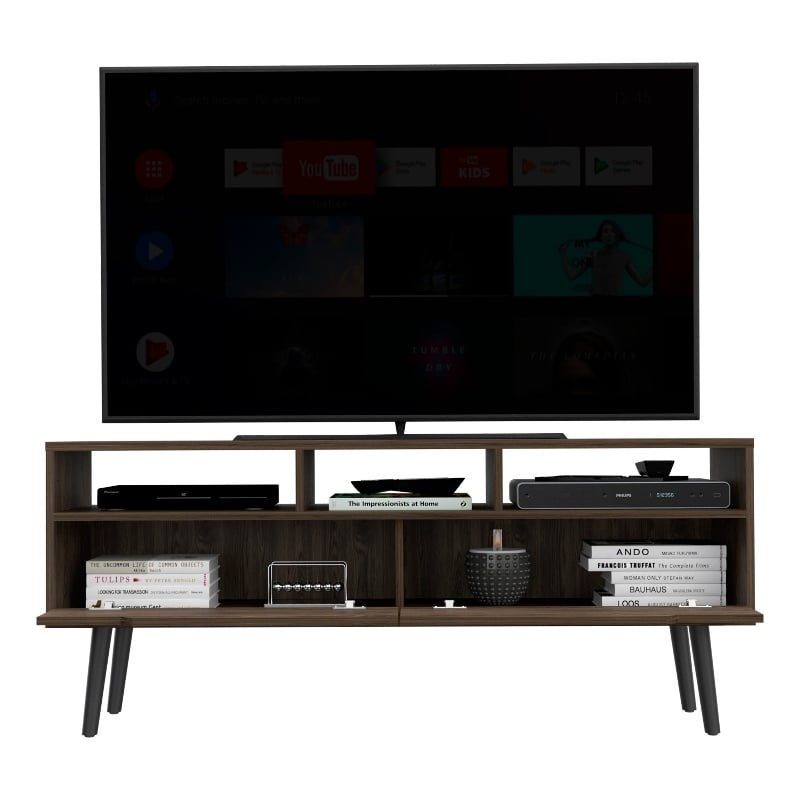 Boahaus Oakland Tv Stand (Dark Walnut)