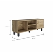 Boahaus Minneapolis TV Stand (Light Oak )