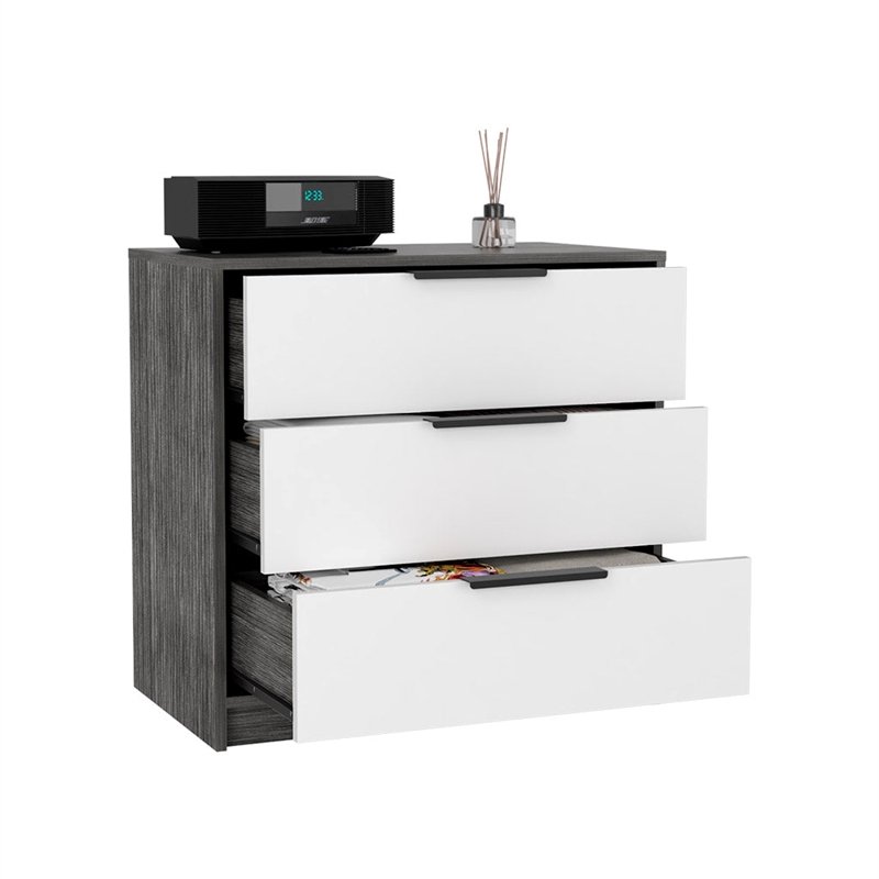 Boahaus Alva Dresser (Smokey Oak/White )