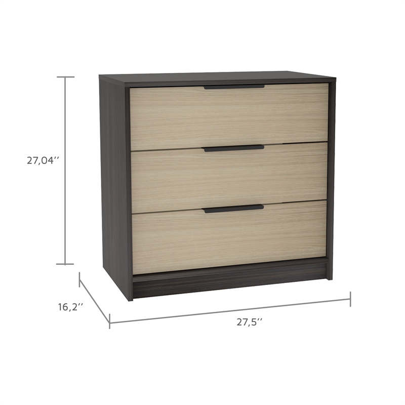 Boahaus Alva Dresser (Black Wengue/Light Oak)