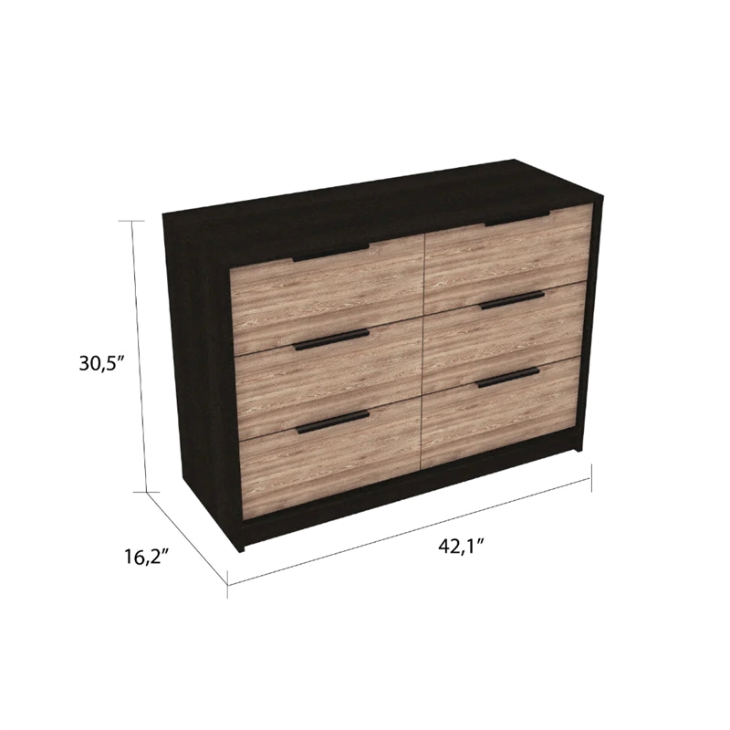 Boahaus Betty Dresser (Black Wengue/Pine)