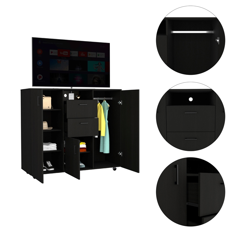 Boahaus Rosalyn Dresser (Black)