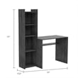 Boahaus Kolkata Desk (Gray)