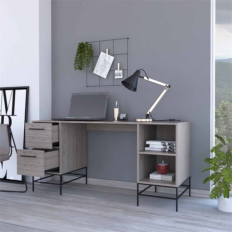 Boahaus Bengaluru Desk (Gray)