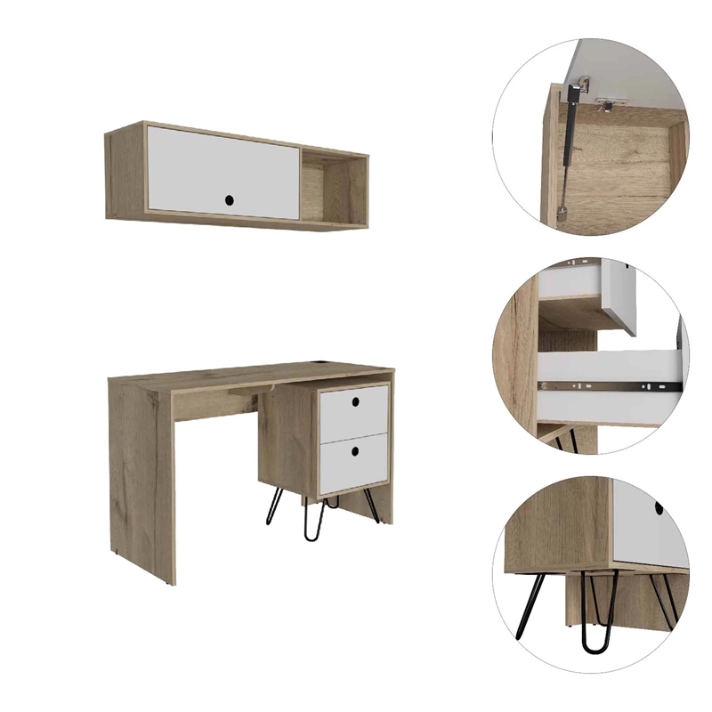 Boahaus Jaipur Desk (Multi-color)