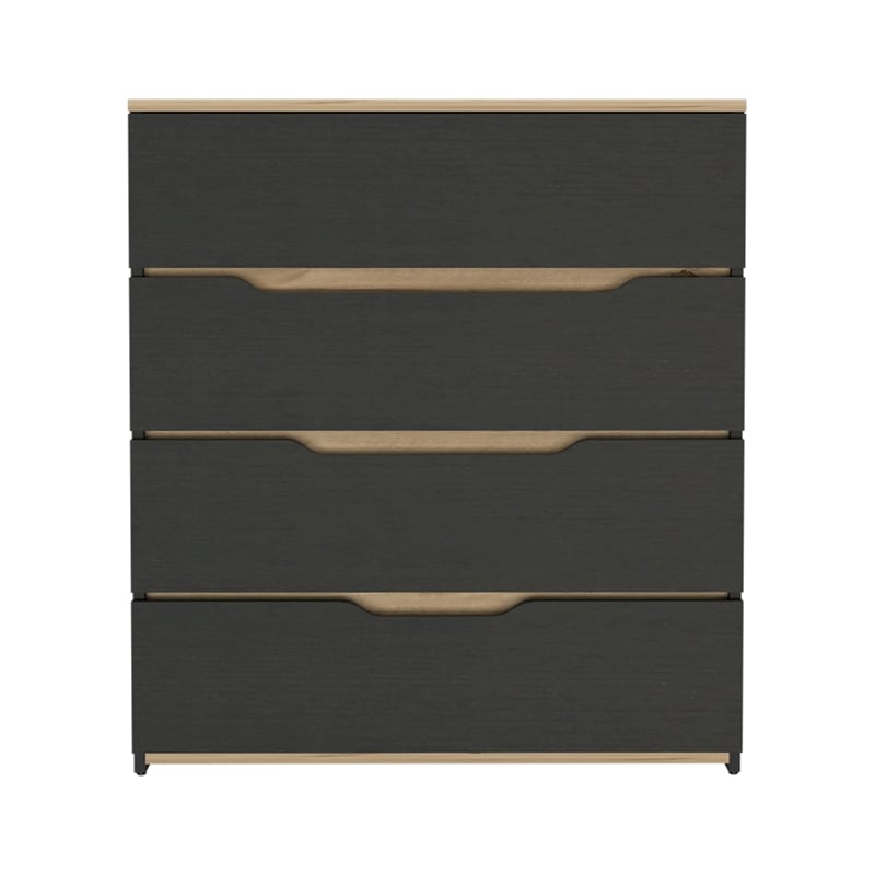 Boahaus Leymah Dresser (Black Wengue/Light Oak)
