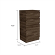 Boahaus Tawakkol Dresser (Dark Walnut)