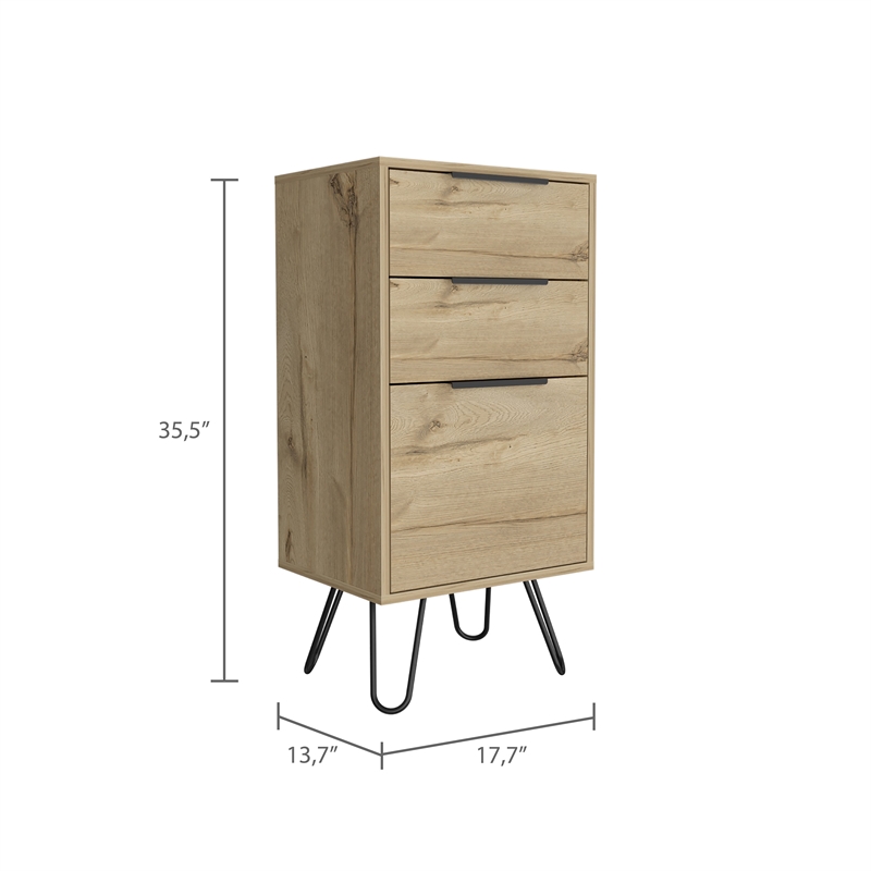 Boahaus Shirin Dresser (Light Oak)