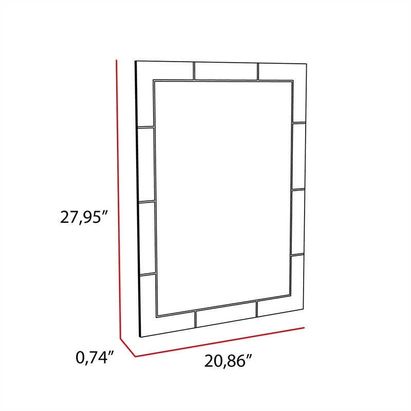 Boahaus Ismit Bath Mirror