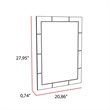Boahaus Ismit Bath Mirror