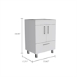 Boahaus Ceres Vanity Cabinet (White)