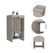 Boahaus Amanda Vanity Cabinet (Gray)