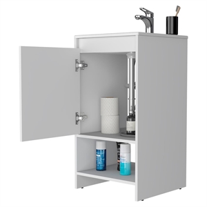 Boahaus Amanda Vanity Cabinet (White)