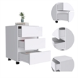 Boahaus Andong Filing Cabinet (White)