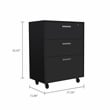Boahaus Ansan Base Cabinet  (Black)
