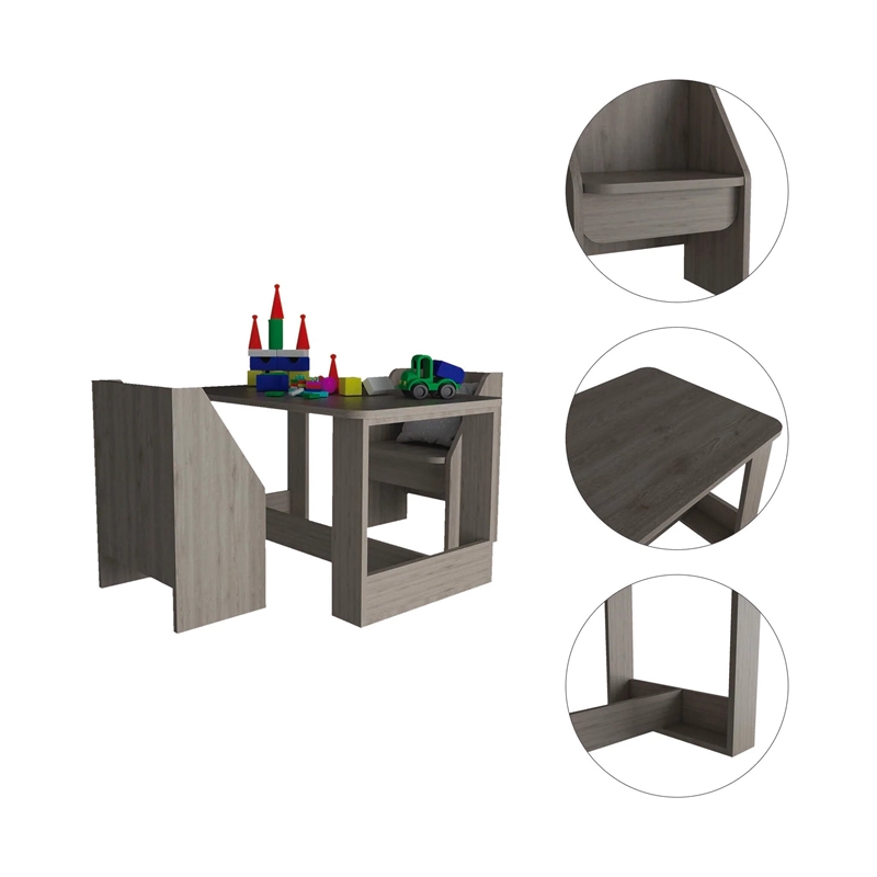 Boahaus Albert Kids Table (Light Oak)