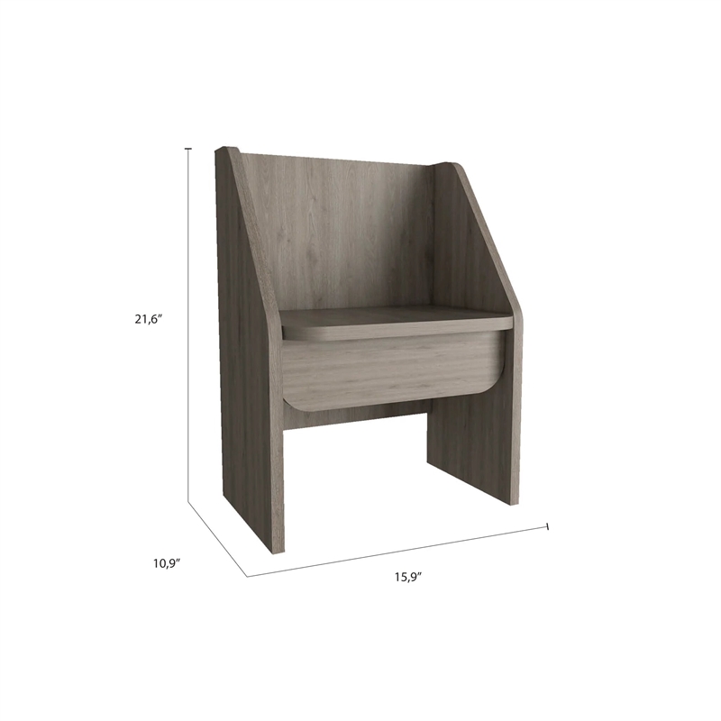 Boahaus Albert Kids Table (Light Oak)