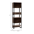Boahaus Falun Bookcase (Brown)
