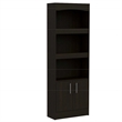 Boahaus Boras Bookcase (Black Wengue)