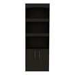Boahaus Boras Bookcase (Black Wengue)