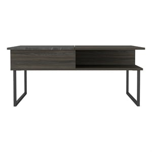 Boahaus Milan Coffee Table (Carbon Espresso/Onyx)