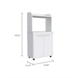 Boahaus Bourges Kitchen Cart  (White)