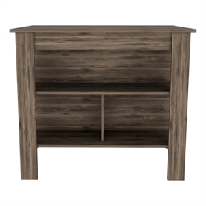 Boahaus Le Kitchen Island (Dark Brown)