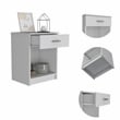 Boahaus Jaen Nightstand (White)