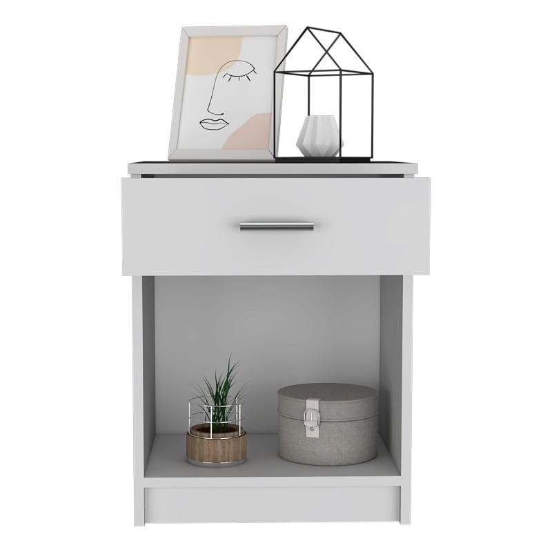 Boahaus Jaen Nightstand (White)