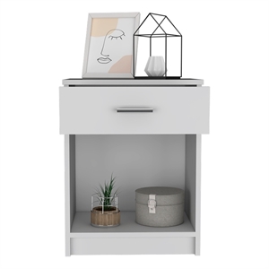 Boahaus Jaen Nightstand (White)
