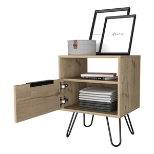 Boahaus Huelva Nightstand (Light Oak )