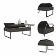 Boahaus Macerata Coffee Table (Carbon Espresso)