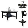 Boahaus Parma Coffee Table (Black Wengue)