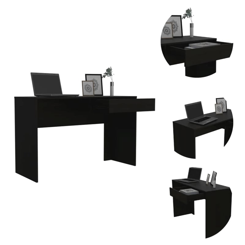 Boahaus Baku Desk (Black Wengue)