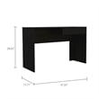 Boahaus Baku Desk (Black Wengue)