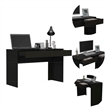 Boahaus Hefei Desk (Black Wengue)
