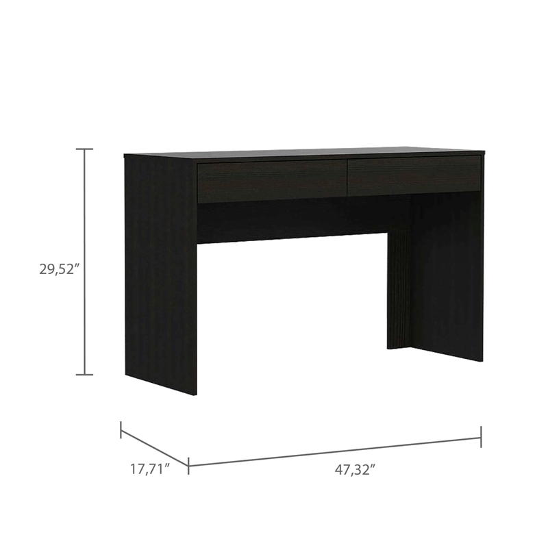 Boahaus Hefei Desk (Black Wengue)