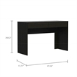 Boahaus Hefei Desk (Black Wengue)