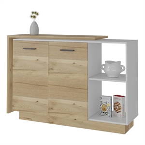 Boahaus Le Mans Kitchen Island (White)