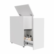Boahaus Brooks Linen Cabinet (White)